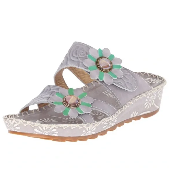 L’Artiste Spring Step Fray Sandals - Picture 1 of 7